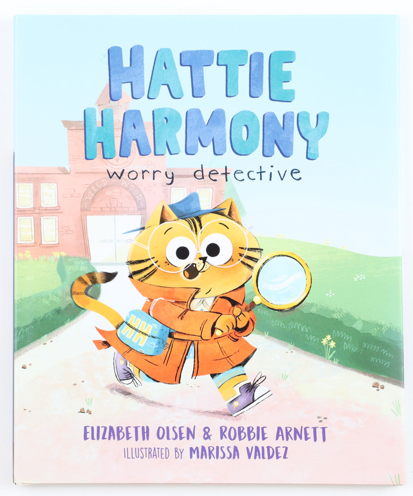 Elizabeth Olsen & Robbie Arnett Signed (JSA) "Hattie Harmony" Hard-Cover Book
