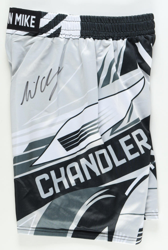 Michael Chandler Signed UFC Fight Shorts (Beckett) - Beckett Witnessed