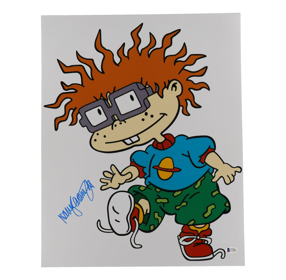 Nancy Cartwright Signed "Rugrats" 16x20 Photo (Beckett) - Chuckie Finster