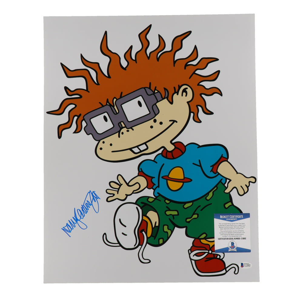 Nancy Cartwright Signed "Rugrats" 16x20 Photo (Beckett) - Chuckie Finster