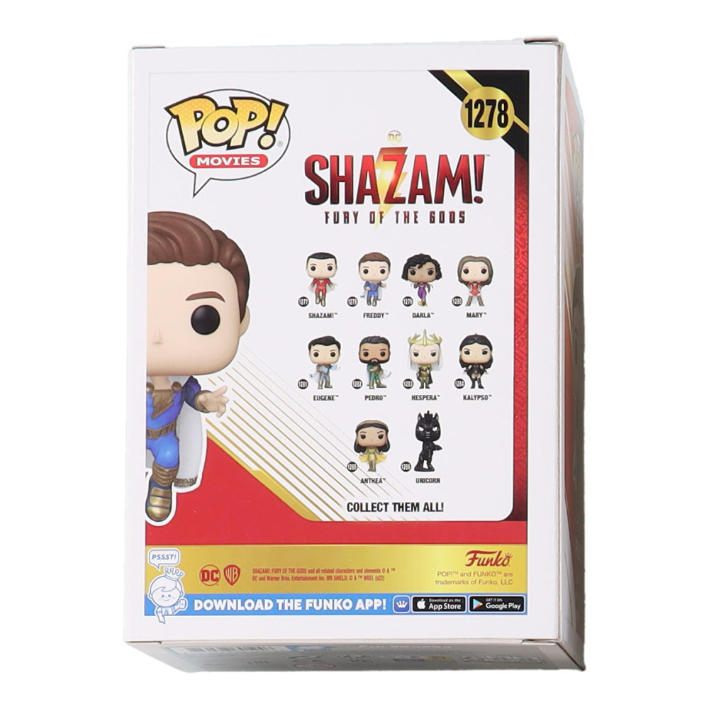 Jack Dylan Grazer Signed (JSA) "Shazam!: Fury of the Gods" #1278 Freddy Funko Pop! Vinyl Figure - JSA Witnessed