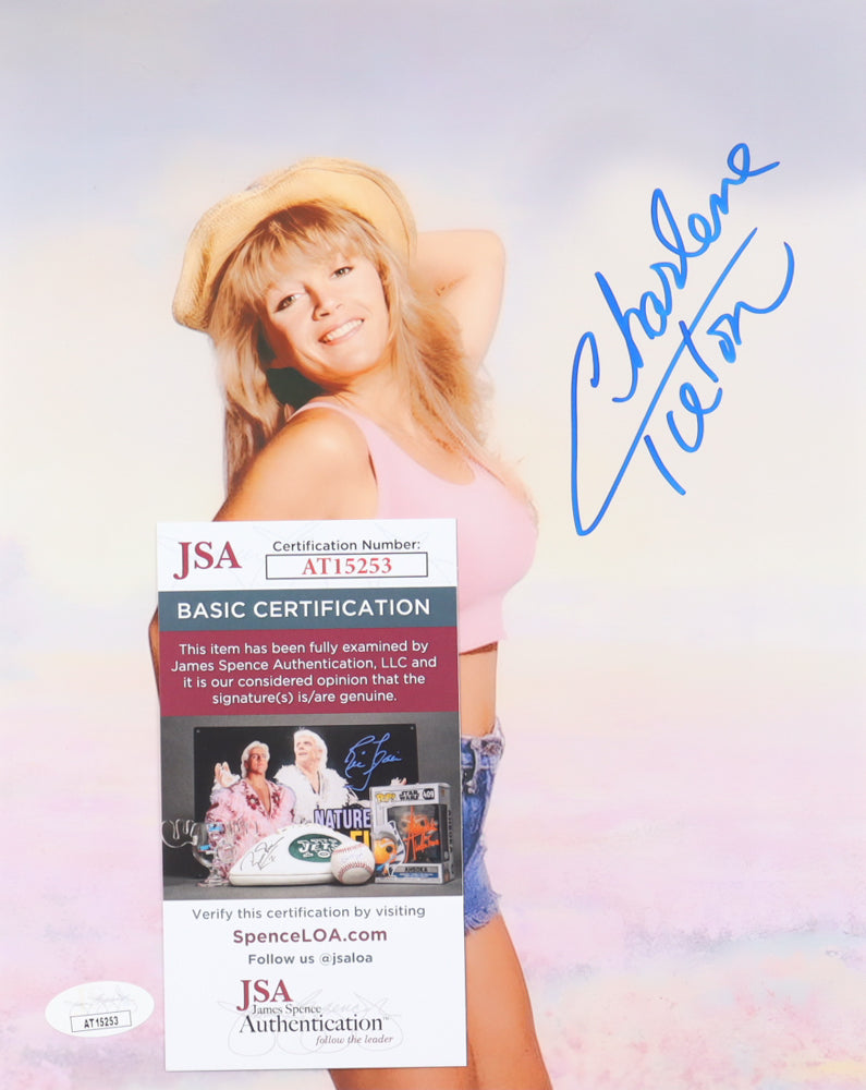 Charlene Tilton Signed 8x10 Photo (JSA)