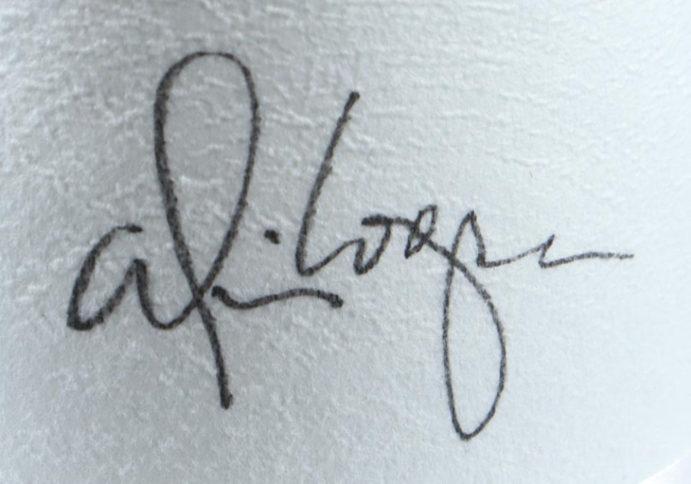 Alice Cooper Signed White Top Hat (Beckett) - Beckett Witnessed
