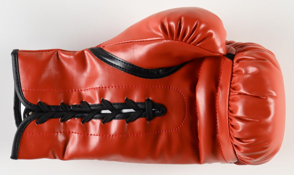 Errol Spence Jr. Signed (Beckett) Everlast Boxing Glove - Beckett Witnessed