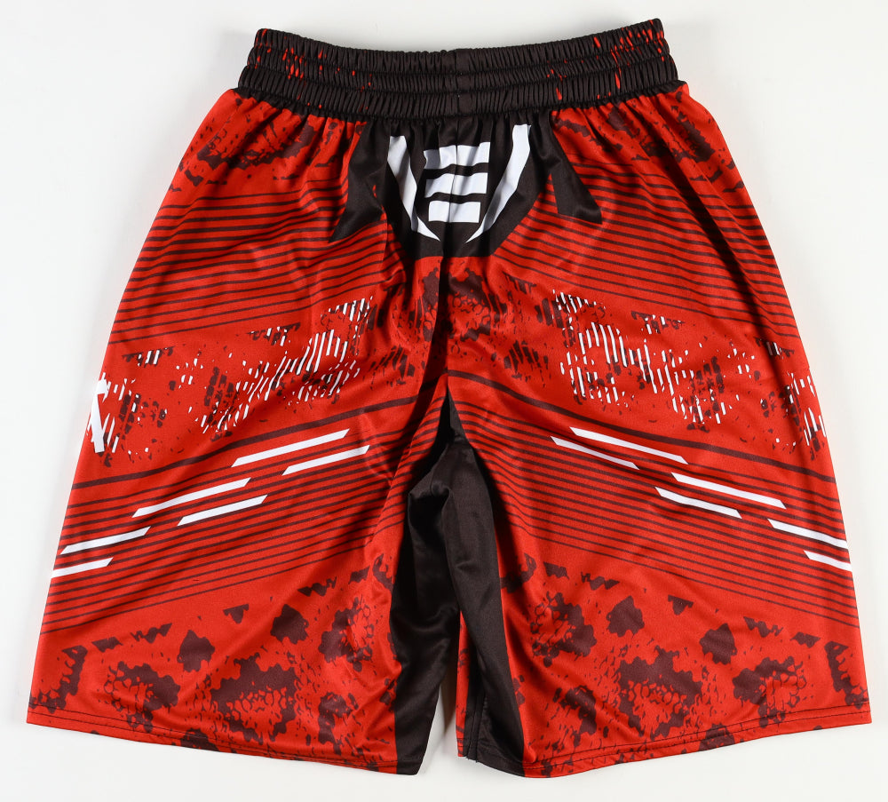 Cody Garbrandt Signed (Beckett ) "No Love" Custom Fight Shorts - UFC Bantamweight Champion I Beckett Witnessed