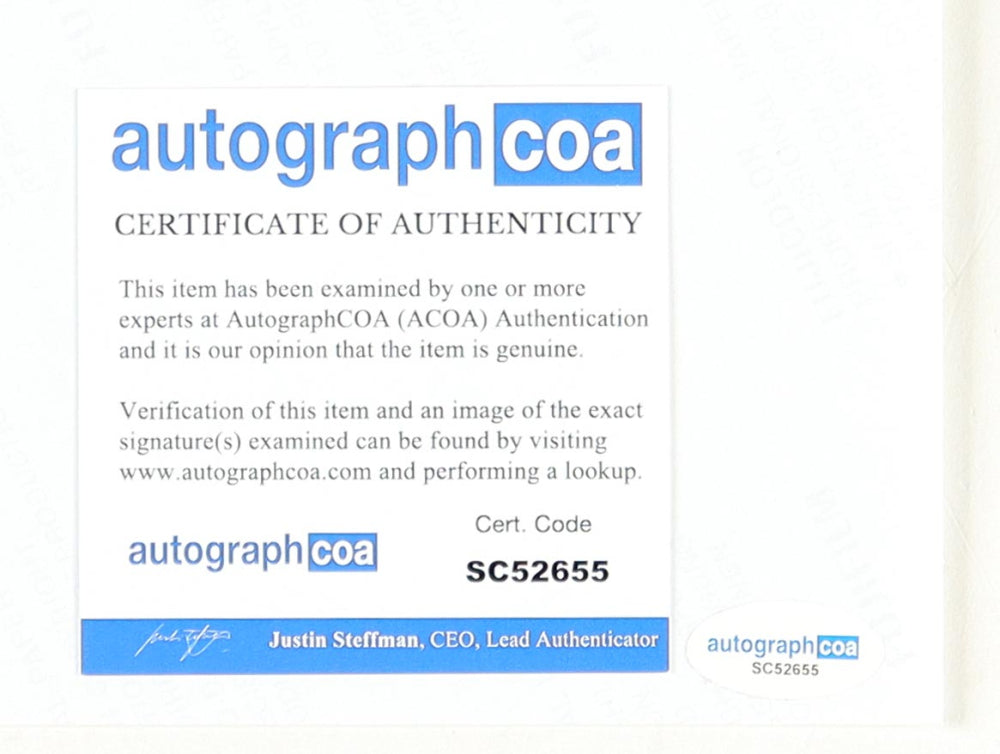 Angela Mao Signed "Deadly China Doll" 16x20 Photo (ACOA)