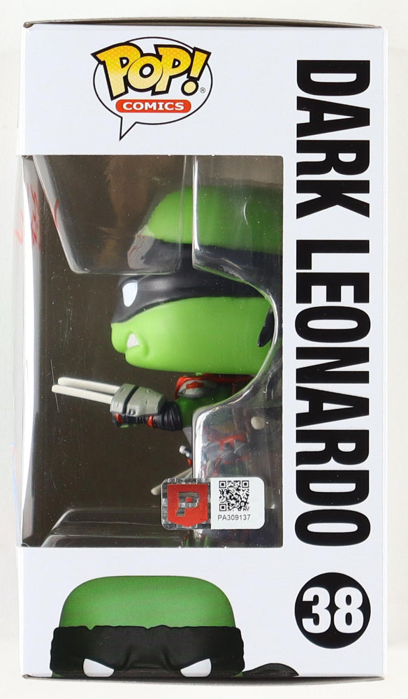 Kevin Eastman Signed "Teenage Mutant Ninja Turtles" #38 Dark Leonardo Funko Pop! Vinyl Figure (PA) Co-Creator of "Teenage Mutant Ninja Turtles" | PX Previews Exclusive