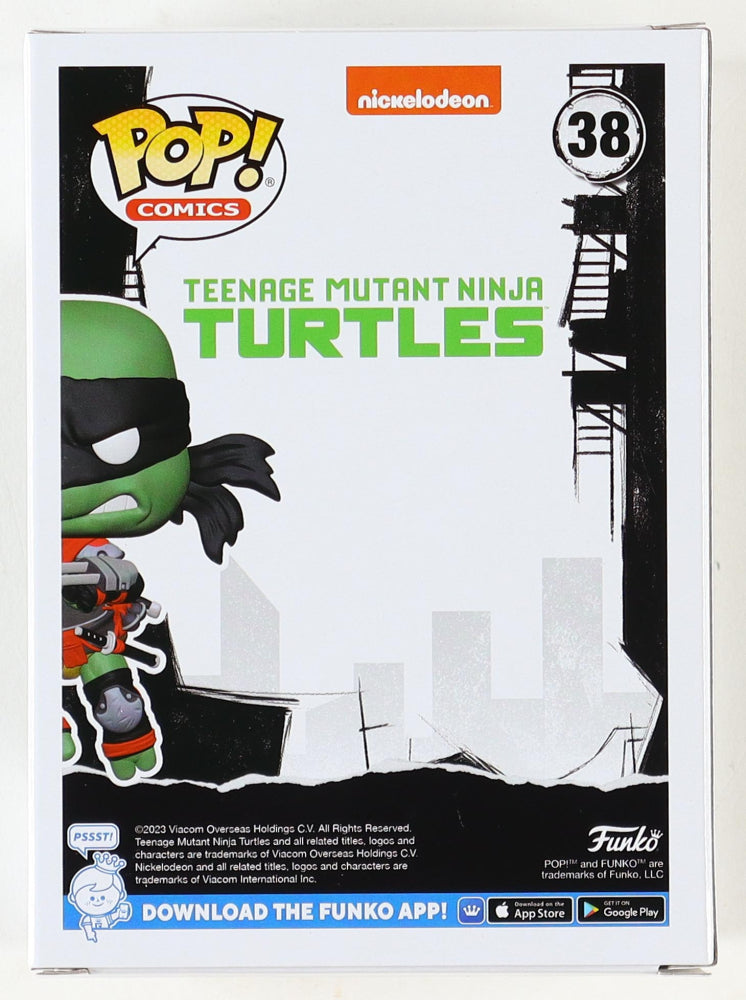 Kevin Eastman Signed "Teenage Mutant Ninja Turtles" #38 Dark Leonardo Funko Pop! Vinyl Figure (PA) Co-Creator of "Teenage Mutant Ninja Turtles" | PX Previews Exclusive