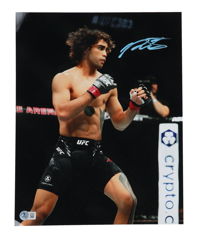 Payton Talbott Signed UFC 11x14 Photo (Beckett) - Beckett Witnessed