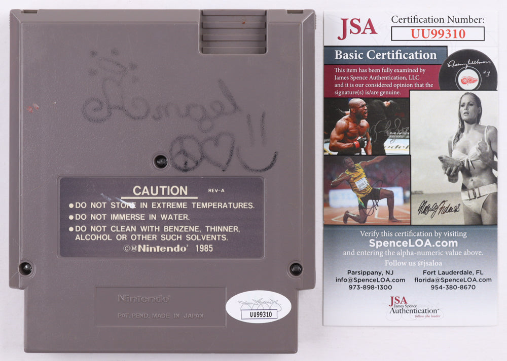 S.D. Nemeth Signed (JSA) 1988 "RoboCop" NES (Nintendo) Game Cartridge Inscribed "Bixby"