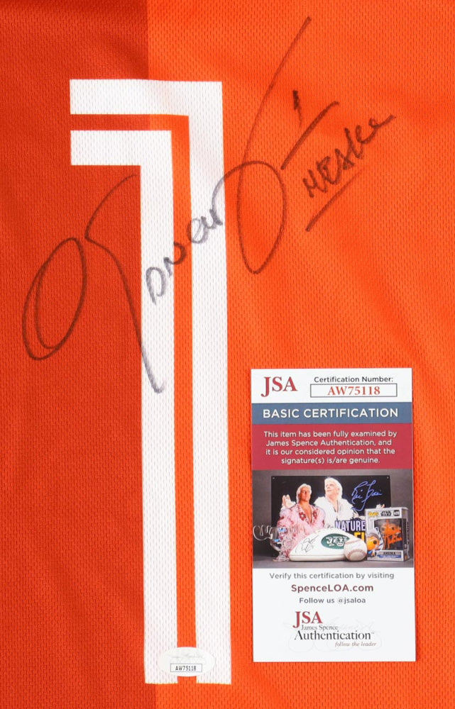 Oswaldo Sanchez Signed (JSA) Team Mexico Jersey Inscribed "Mexico"