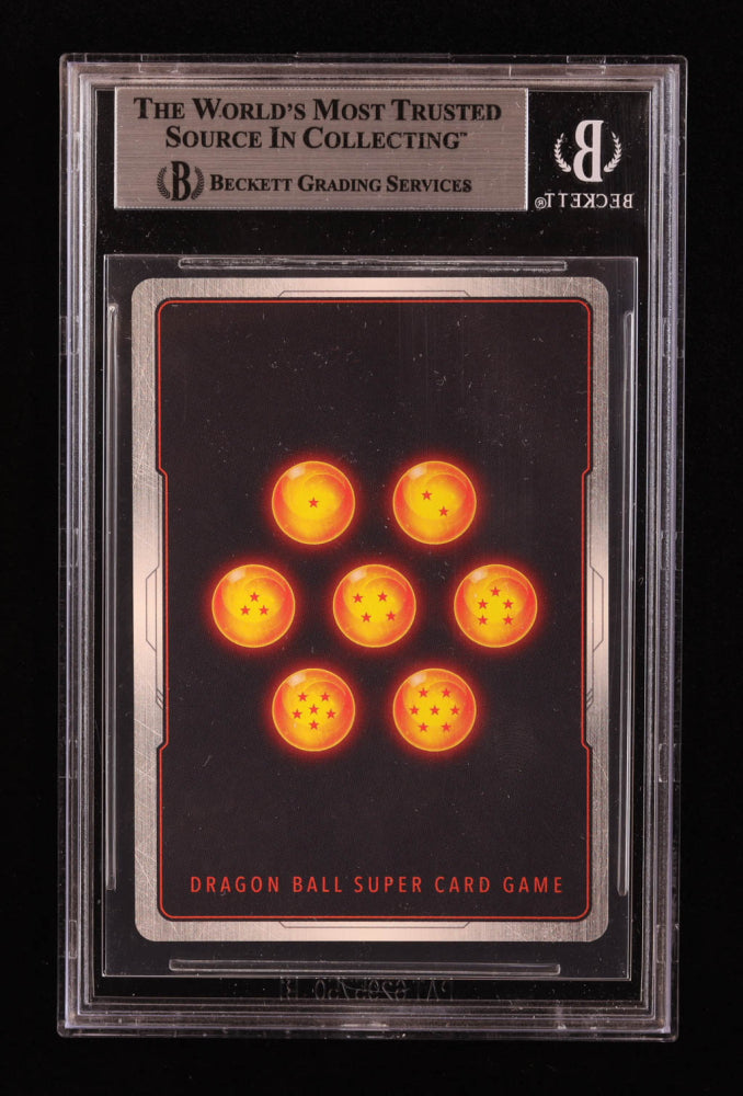Eric Vale Signed Dependable Saiyan Trunks 2019 Dragon Ball Super Destroyer Kings #BT6086 C (BGS)