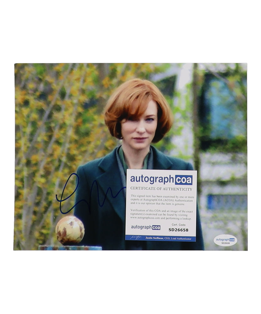 Cate Blanchett Signed "Hanna" 8x10 Photo (AutographCOA) WieglerMarissa