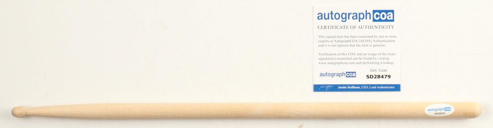 Steve Jordan Signed 16" Drum Stick (AutographCOA) the Rolling Stones Drummer