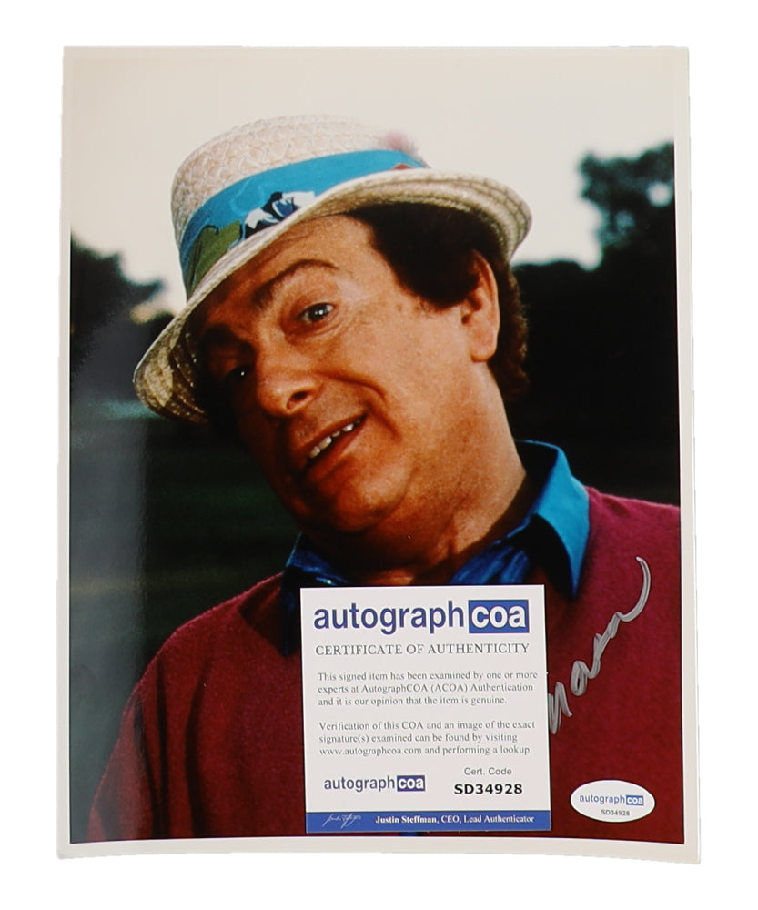 Jackie Mason Signed 8x10 Photo (AutographCOA) - Comedian