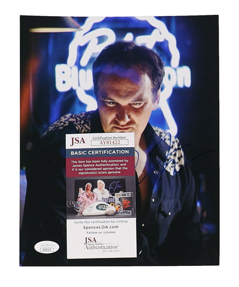 Quentin Tarantino Signed (JSA) "Death Proof" 8x10 Photo - Director / Warren