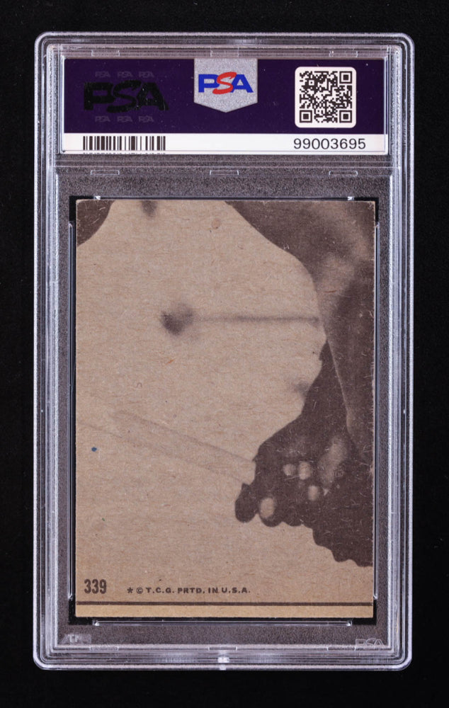 Jim "Catfish" Hunter & Rick Wise Signed 1974 Topps All-Star Pitchers #339 (PSA | Autograph Grade 8)