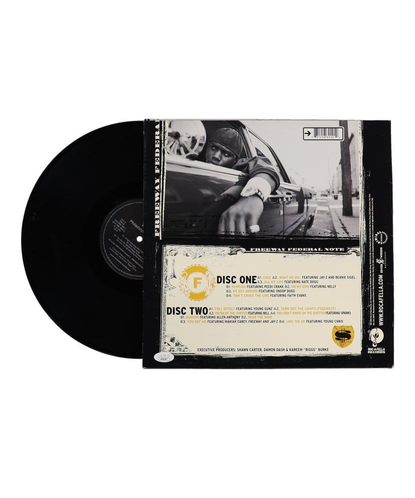 "Philly" Freeway Signed (JSA) "Philadelphia Freeway" Vinyl Record Album