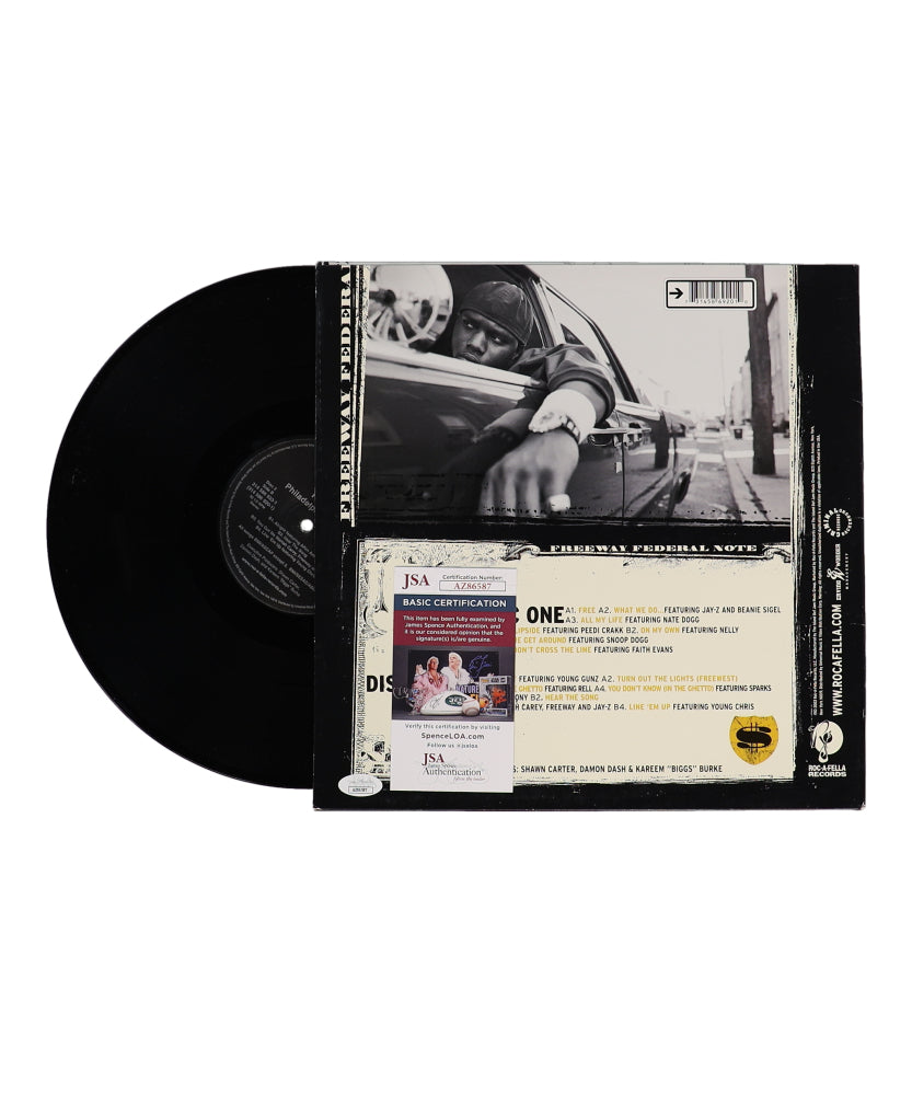 "Philly" Freeway Signed (JSA) "Philadelphia Freeway" Vinyl Record Album