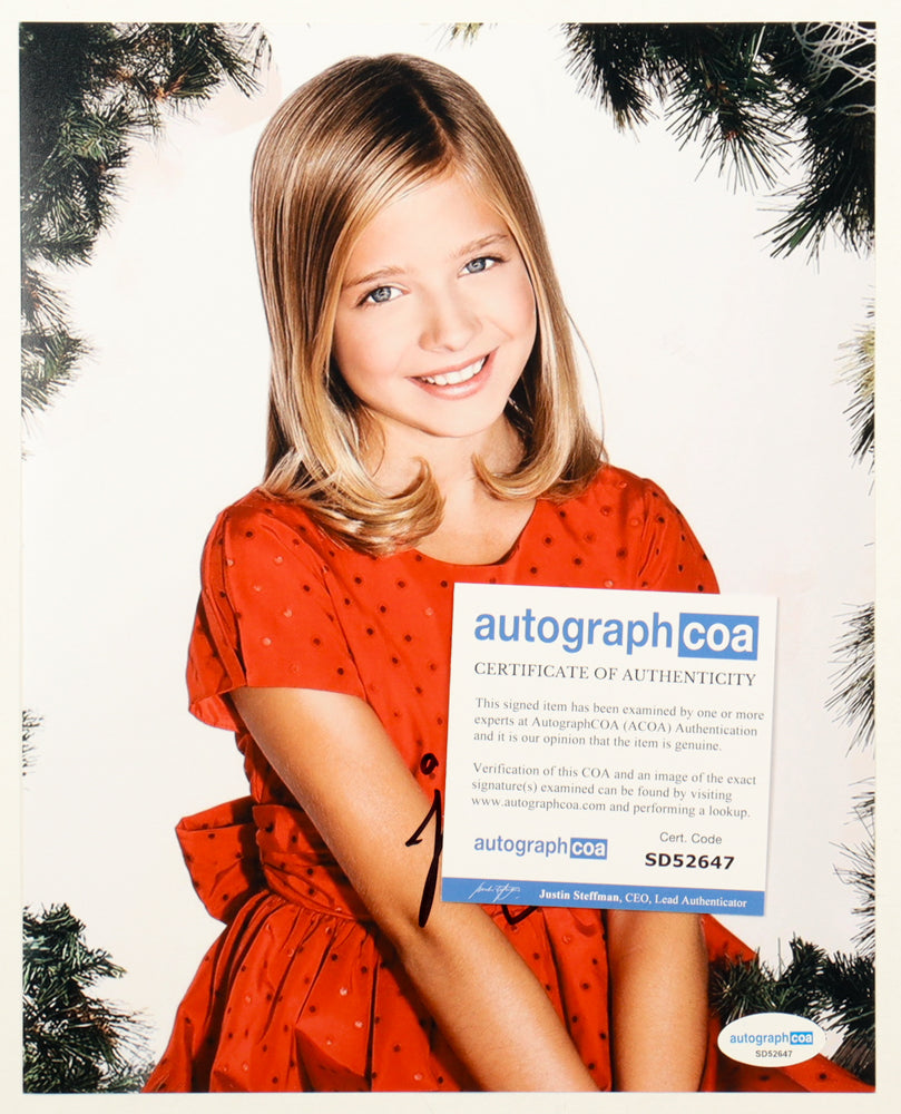 Jackie Evancho Signed 8x10 Photo (ACOA)