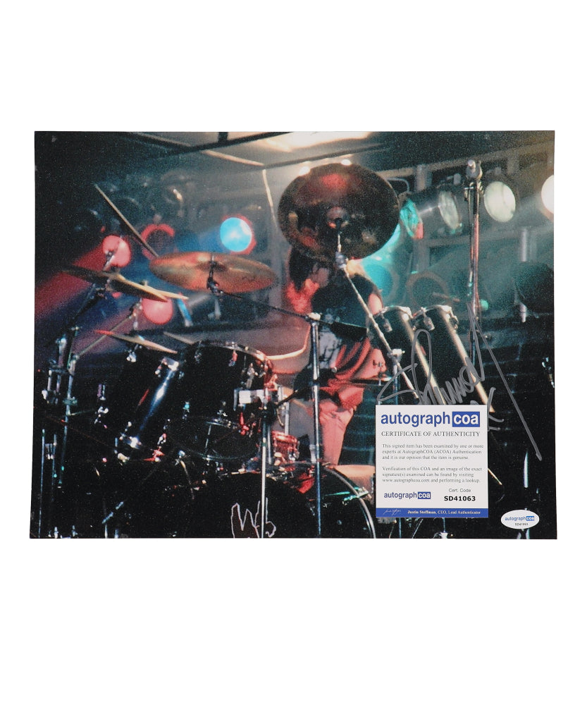 Shannon Larkin Signed 11x14 Photo (AutographCOA) Godsmack