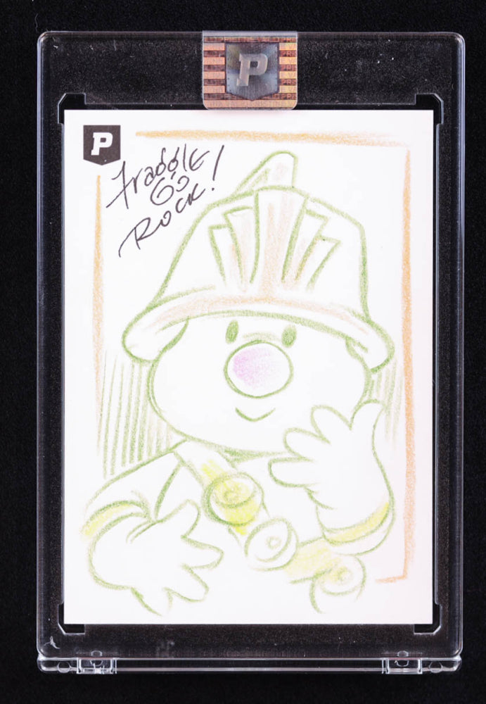 Flex Doozer | Fraggle Rock | Original Art Sketch Card by Guy Gilchrist (1/1 Original Art) World Renowned Illustrator | Jim Henson’s Cartoonist