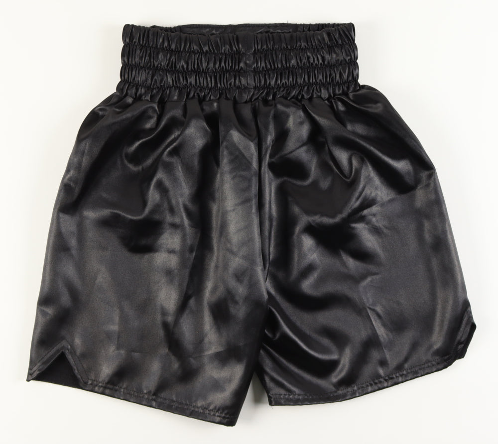 Deontay Wilder Signed Boxing Trunks (Beckett) Beckett Witnessed