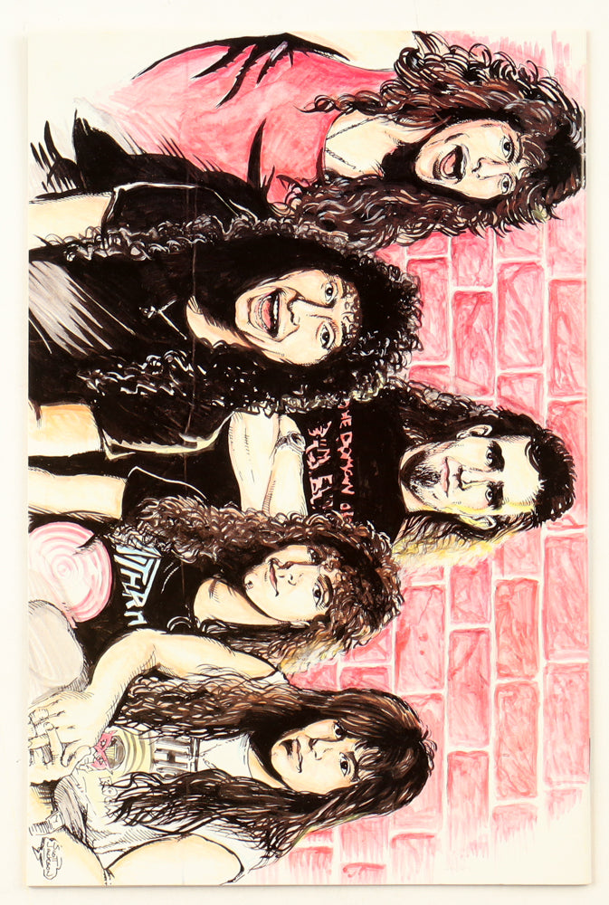 Jay Allen Sanford Signed LE 1991 "Rock N Roll Comics: Anthrax" Issue #24 Revolutionary Comic Book (Beckett) Limited Edition #56 / 100