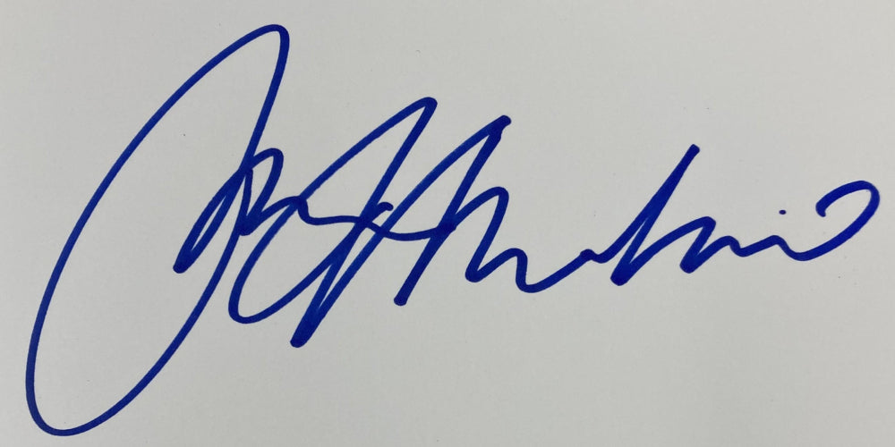 Ralph Macchio Signed "The Karate Kid" Movie Script (JSA)