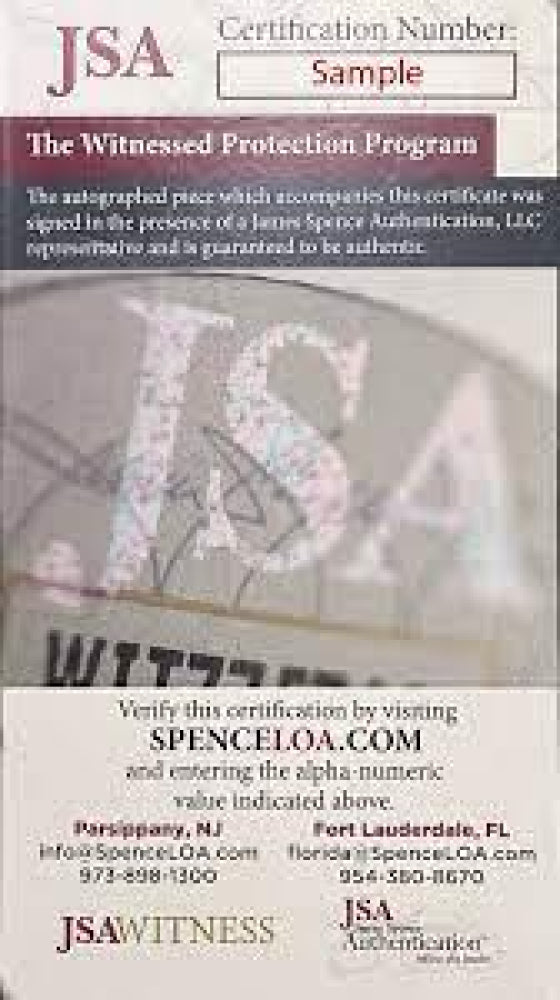 Jeffrey Dean Morgan Signed (JSA) Replica Lucille Bat Inscribed "Negan" - JSA Witnessed