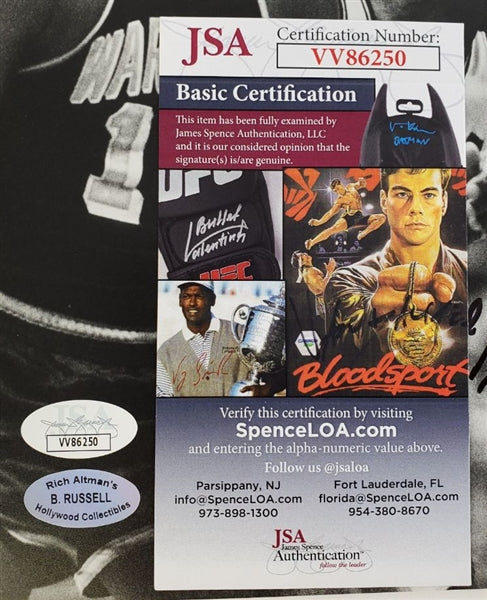 Bill Russell (D.2022) Signed Boston Celtics 8x10 Photo (JSA COA)