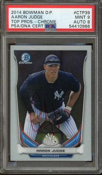 Aaron Judge 2017 Topps #287A RC (PSA 9)