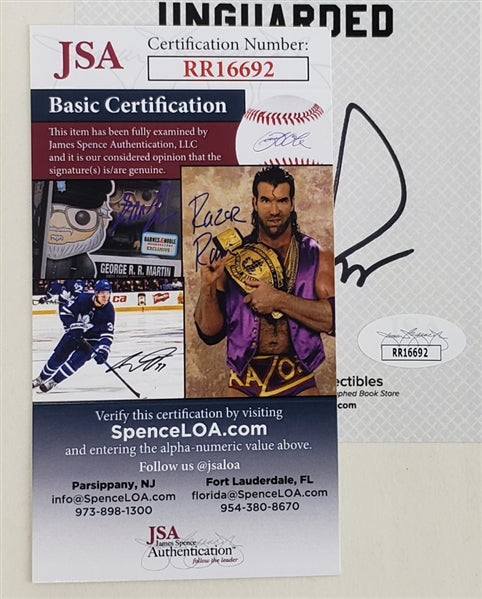 Scottie Pippen Signed Book- Unguarded (JSA COA)