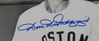 Dom DiMaggio Signed Red Sox 16x20 Photo (Beckett)