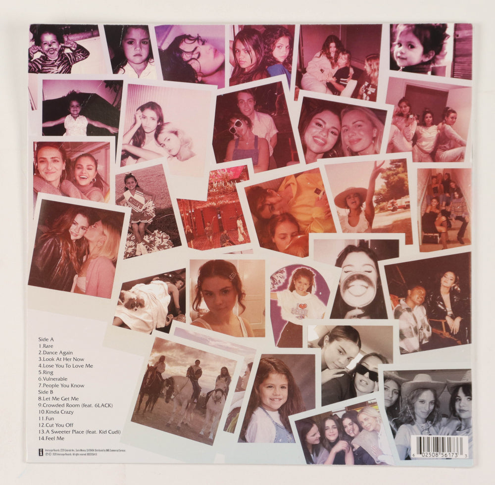 Selena Gomez Signed "Rare" Vinyl Record Album (PSA)