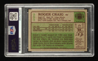 Roger Craig Signed 1984 Topps #353 RC - Autograph Graded (PSA) 10 - Rookie Card