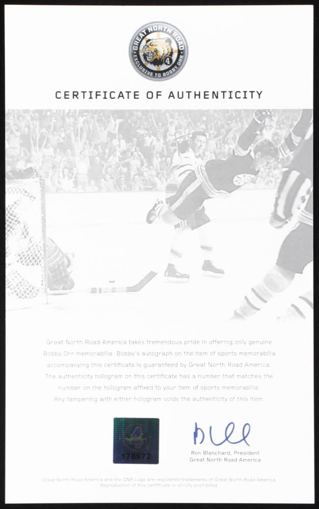Bobby Orr Signed 16x20 Photo (Orr)
