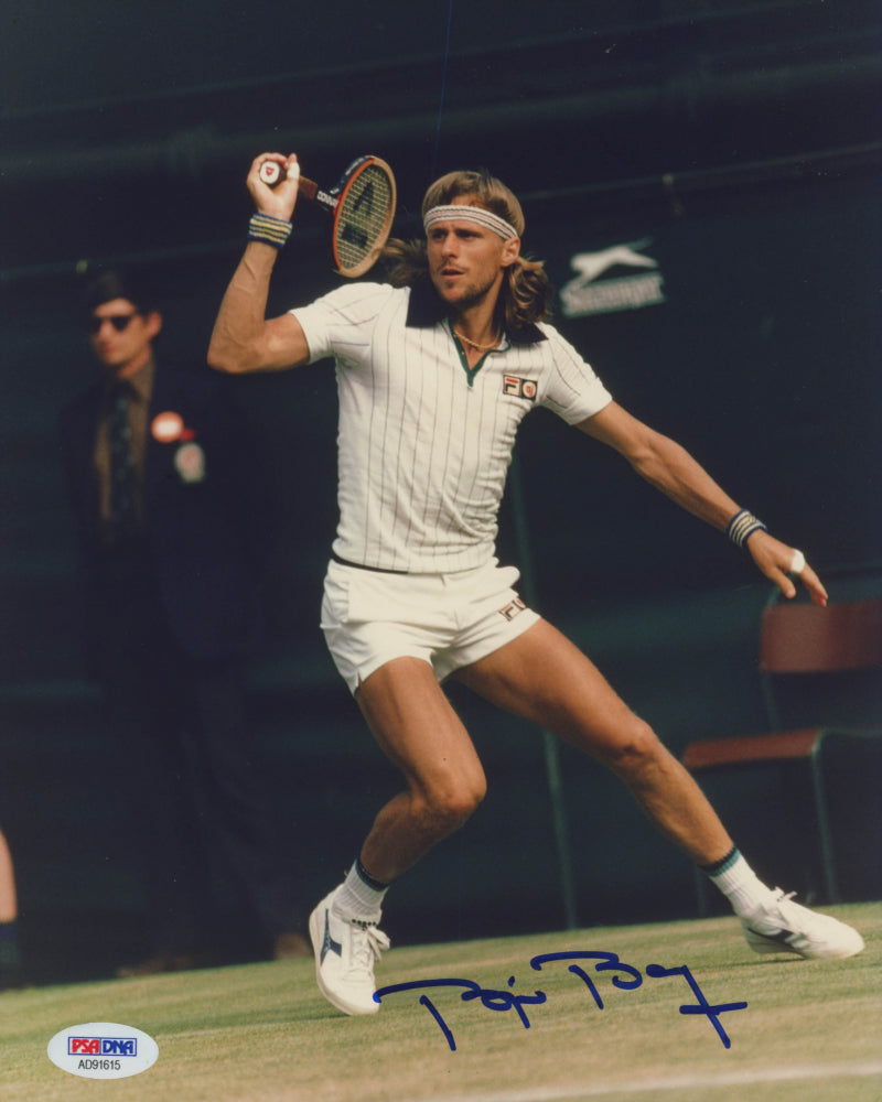 Bjorn Borg Signed 8x10 Photo (PSA COA)