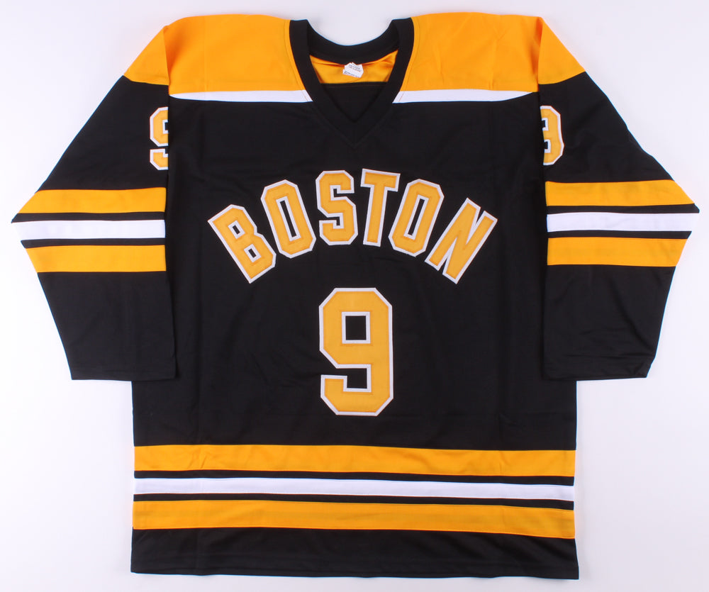 Johnny Bucyk Signed Jersey Inscribed "H.O.F. 1981" (JSA COA)