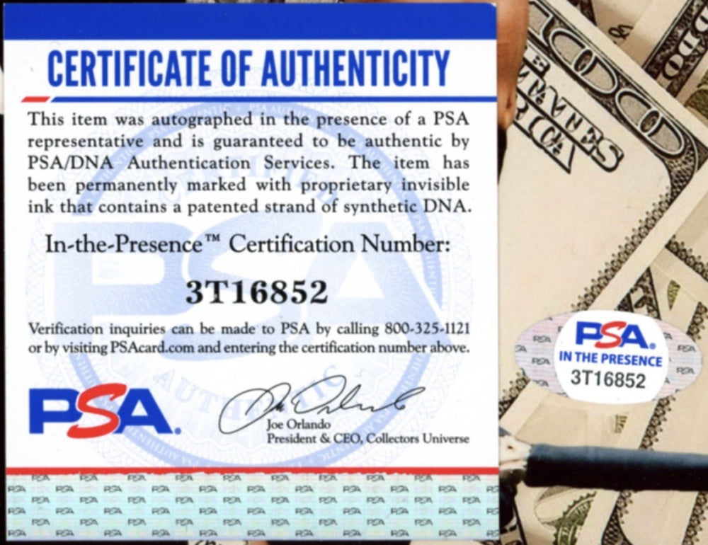 Ted DiBiase & Ted DiBiase Jr. Signed WWE 8x10 Photo (PSA COA)