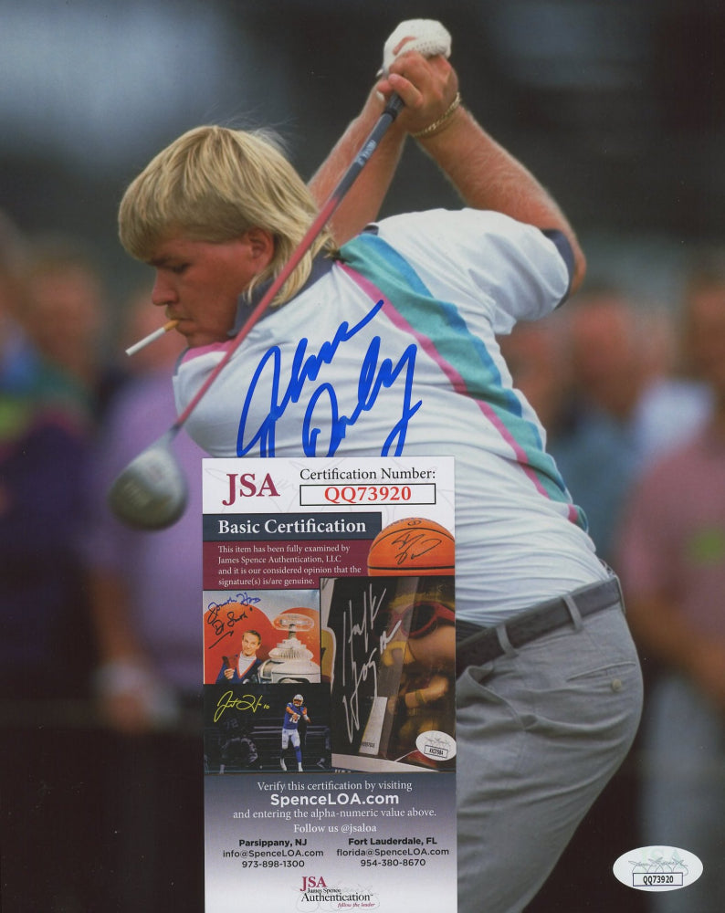 John Daly Signed 8x10 Photo (JSA COA)