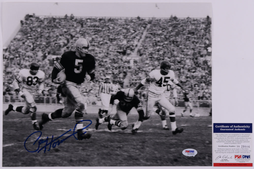 Paul Hornung Signed Packers 11x14 Photo (PSA COA)