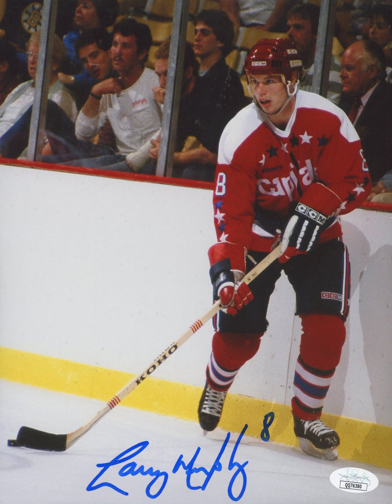 Larry Murphy Signed Capitals 8x10 Photo (JSA COA)