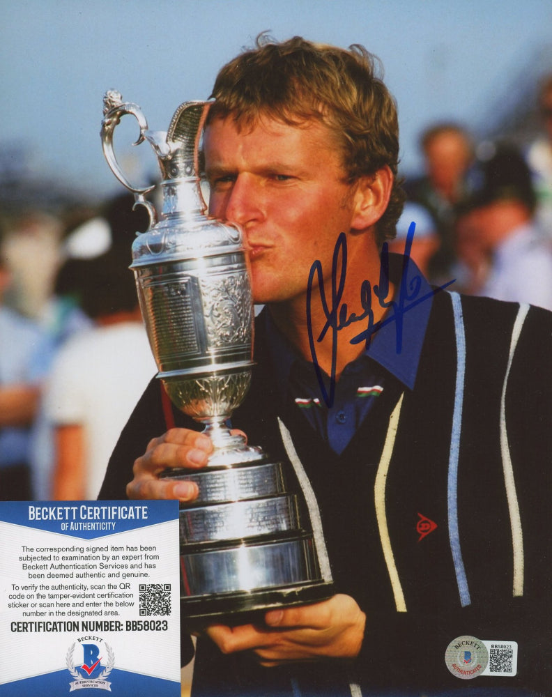Sandy Lyle Signed 8x10 Photo (Beckett COA)