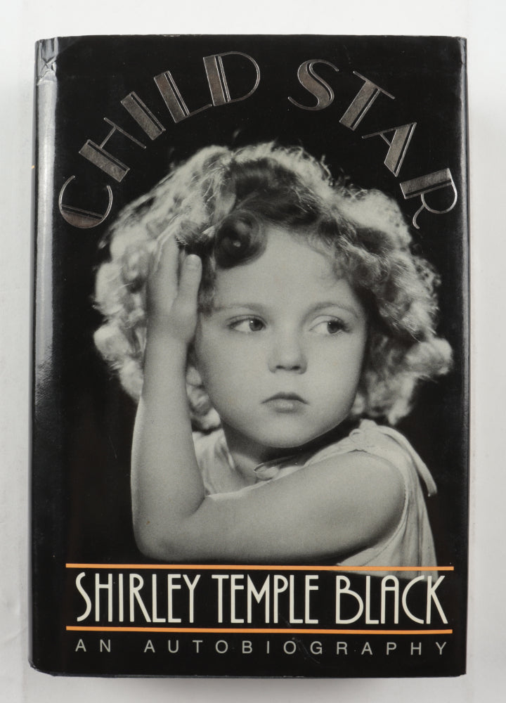 Child Star Shirley Temple Black Autobiography Leather-Bound Book Numbered popular SIGNED