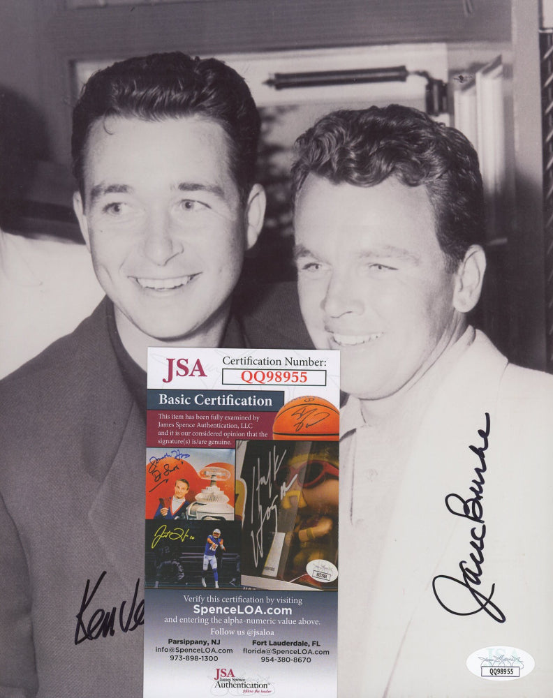 Ken Venturi & Jack Burke Signed 8x10 Photo (JSA COA)
