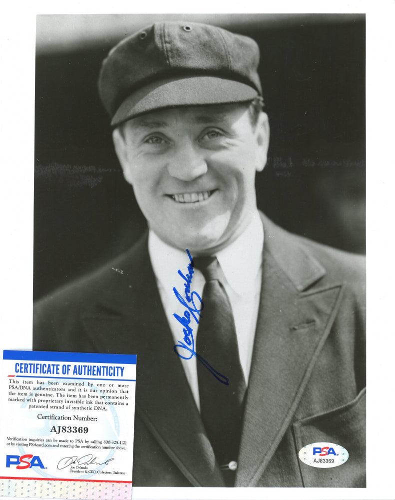 Jocko Conlan Signed 8x10 Photo (PSA COA) National League Umpire