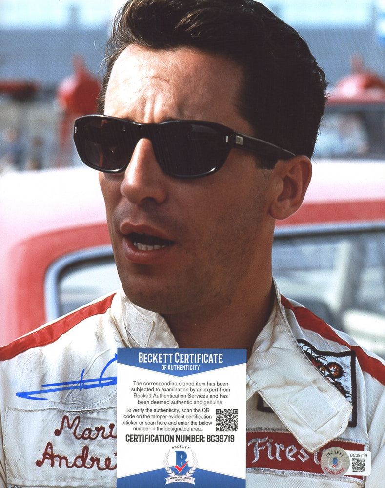 Mario Andretti Signed 8x10 Photo (Beckett COA)