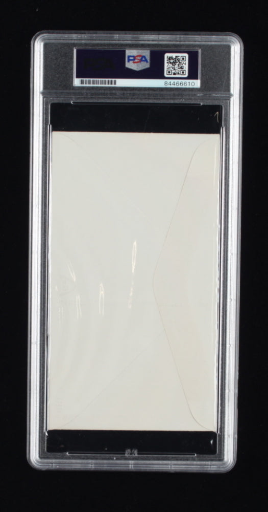 Tom Seaver Signed 1981 FDC Envelope - Autograph Graded PSA 8