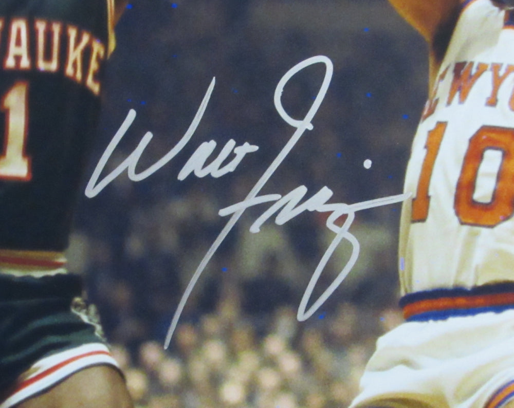 Walt Frazier Signed Knicks 16x20 Photo (JSA)